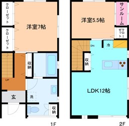 UT-2の物件間取画像